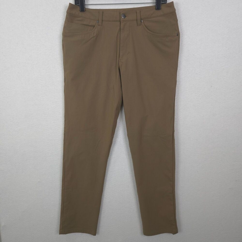lululemon athletica Men's Khaki Chinos - Brown